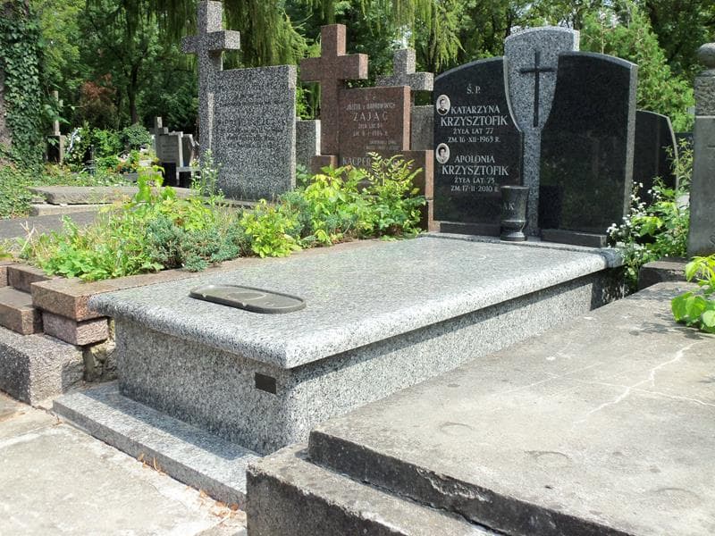 Zdjęcie grobu Apolonia Krzysztofik (1)