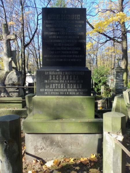 Zdjęcie grobu Antoni Bogdański (2)