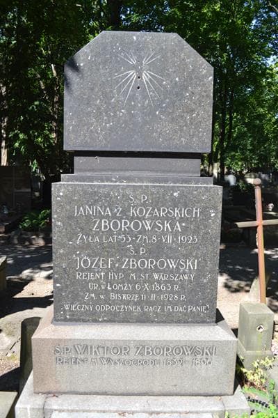 Zdjęcie grobu Wiktor Zborowski (2)
