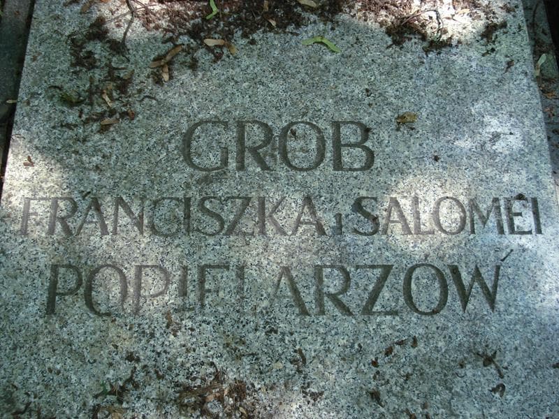 Zdjęcie grobu Salomea Popielarz (2)