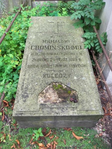 Zdjęcie grobu Michał Chomiński (2)