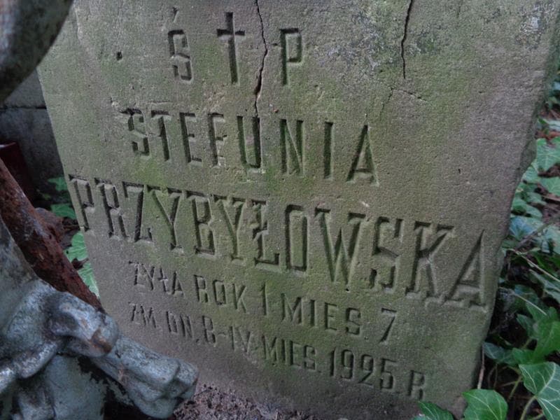 Zdjęcie grobu Stefunia Przybyłowska (2)