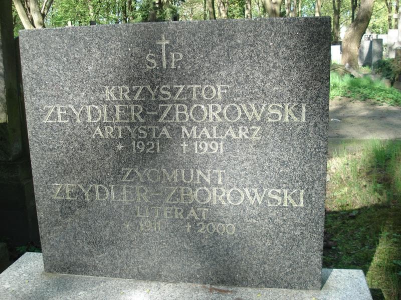 Zdjęcie grobu Józef Zeydler-Zborowski (1)