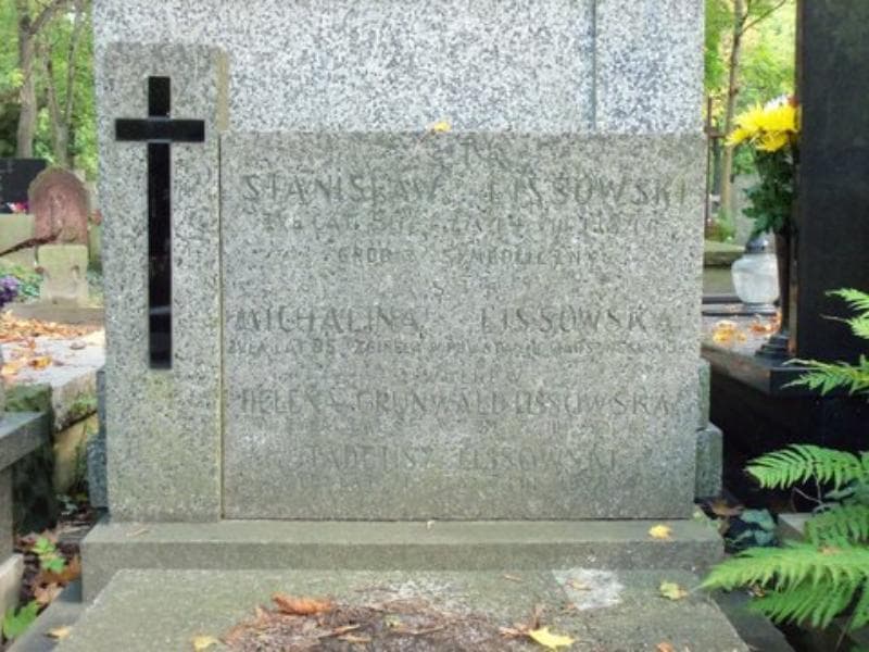 Zdjęcie grobu Stanisław Lissowski (2)