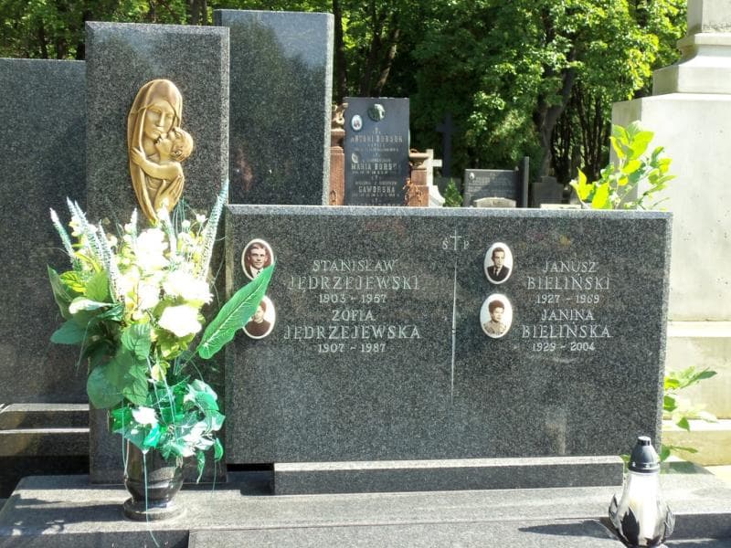 Zdjęcie grobu Janina Bielińska (2)