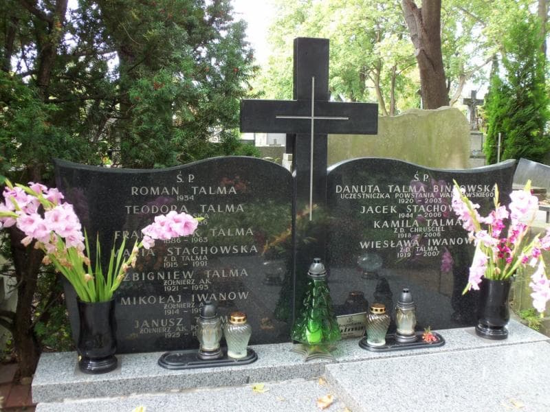 Zdjęcie grobu Teodora Talma (2)
