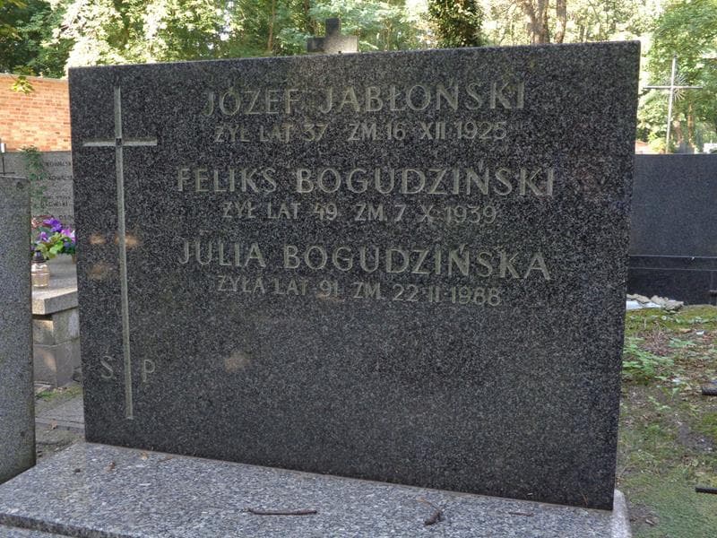 Zdjęcie grobu Feliks Bogudziński (2)