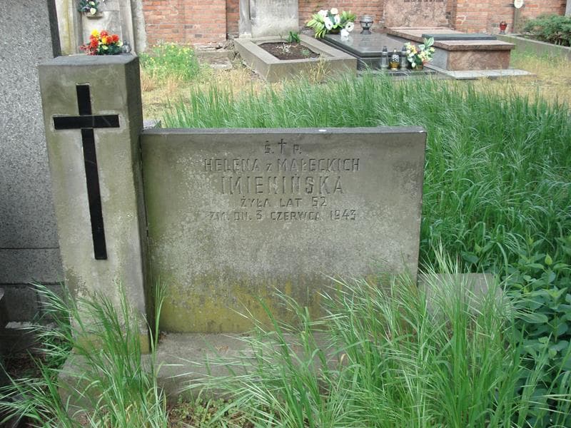 Zdjęcie grobu Helena Imienińska (1)