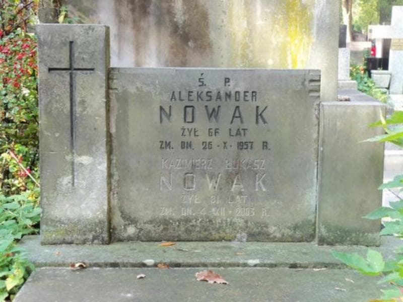 Zdjęcie grobu Aleksander Nowak (2)