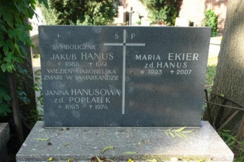 Zdjęcie grobu Jakub Hanus (2)