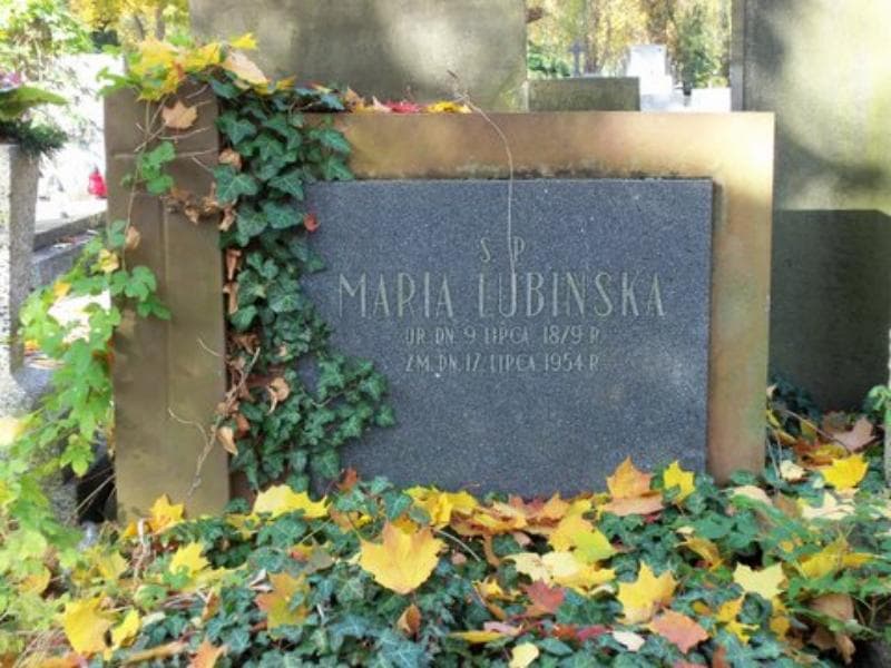 Zdjęcie grobu Maria Lubińska (2)