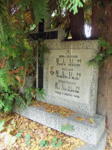 Zdjęcie grobu Janina Blum (2)