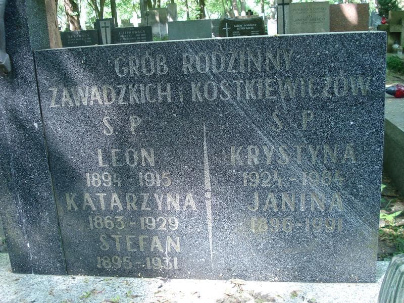 Zdjęcie grobu Stefan Zawadzki (1)