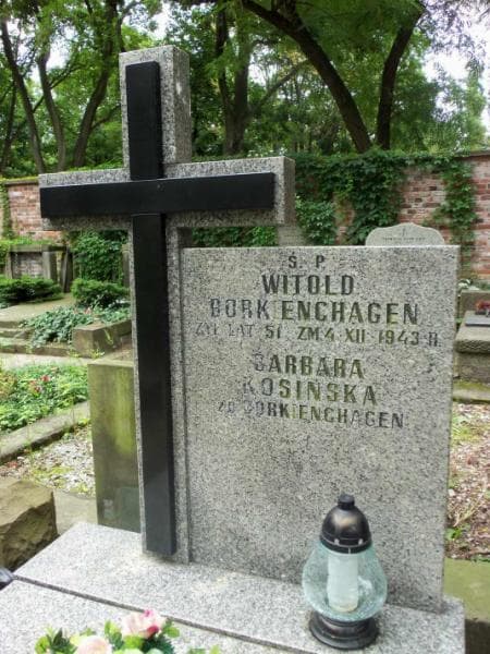 Zdjęcie grobu Witold Borkenchagen (2)
