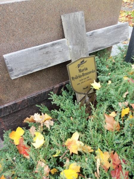 Zdjęcie grobu Maria Myślicka-Brzozowska (2)