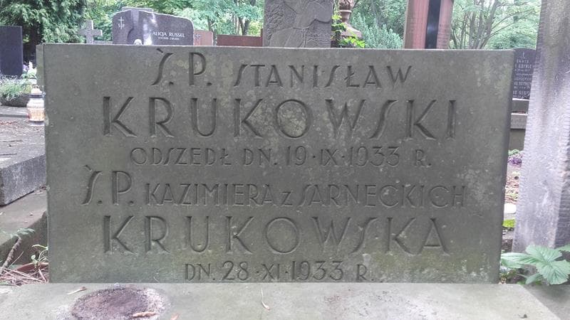Zdjęcie grobu Eugeniusz Serwiński (2)