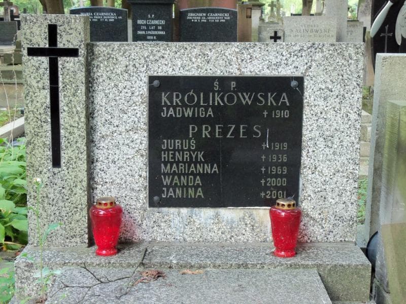 Zdjęcie grobu Jadwiga Królikowska (2)