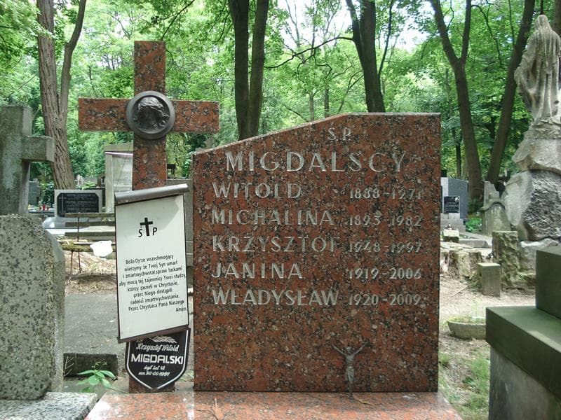 Zdjęcie grobu Witold Migdalski (2)