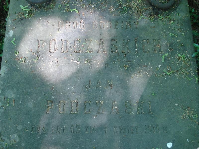 Zdjęcie grobu Jan Podczaski (2)