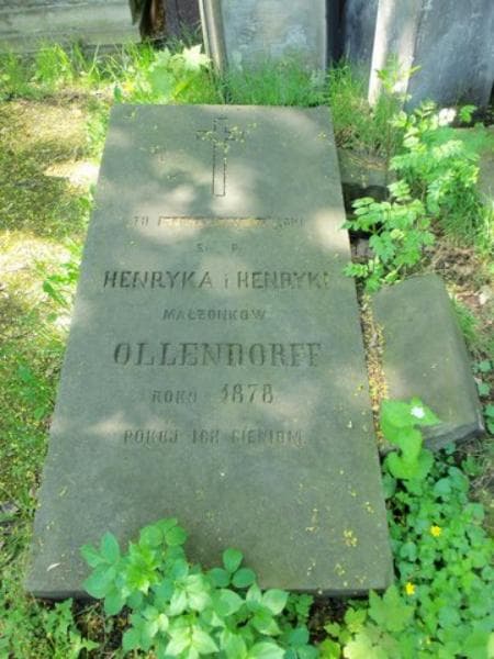 Zdjęcie grobu Henryk Ollendorff (2)