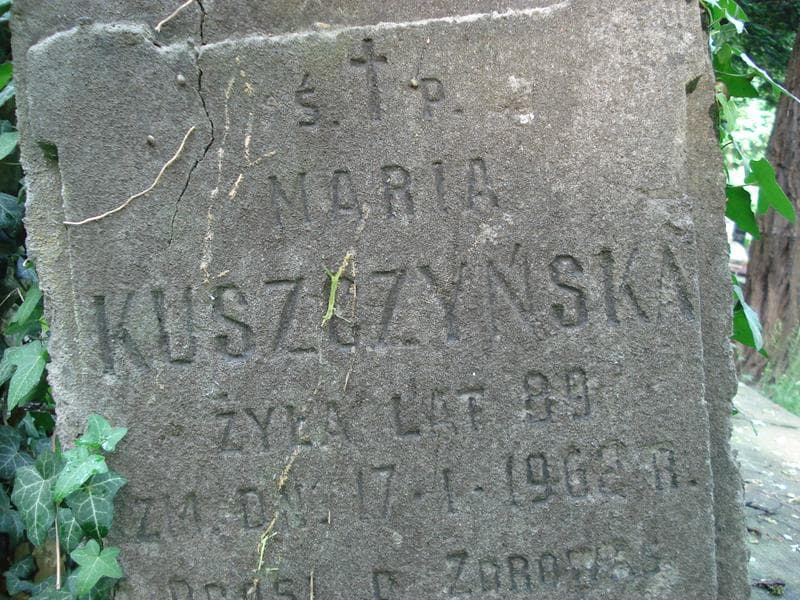 Zdjęcie grobu Maria Kuszczyńska (2)