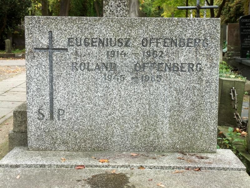 Zdjęcie grobu Eugeniusz Offenberg (2)