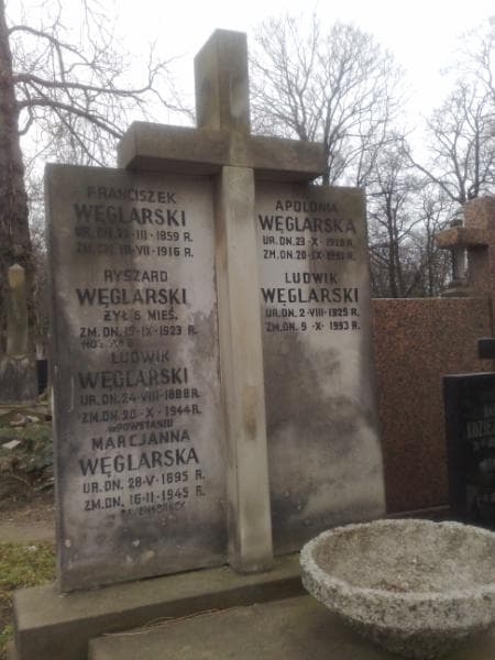 Zdjęcie grobu Ludwik Węglarski (1)