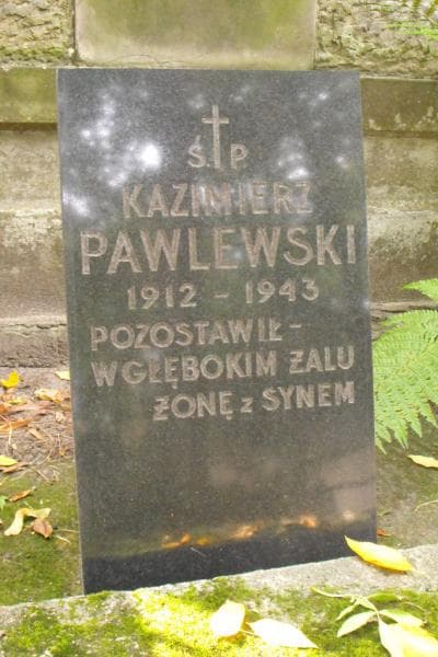 Zdjęcie grobu Kazimierz Pawlewski (2)