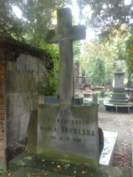 Zdjęcie grobu Maria Topolska (1)