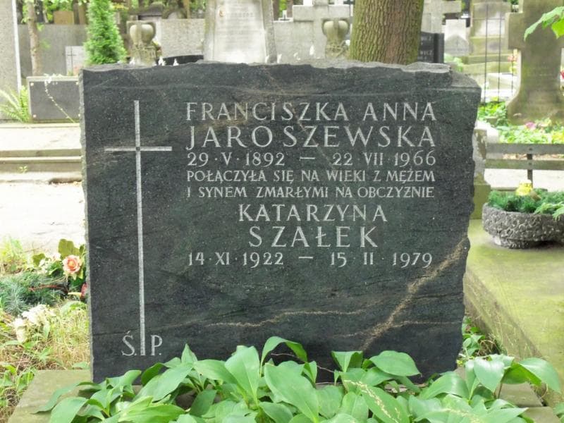 Zdjęcie grobu Franciszka Anna Jaroszewska (2)
