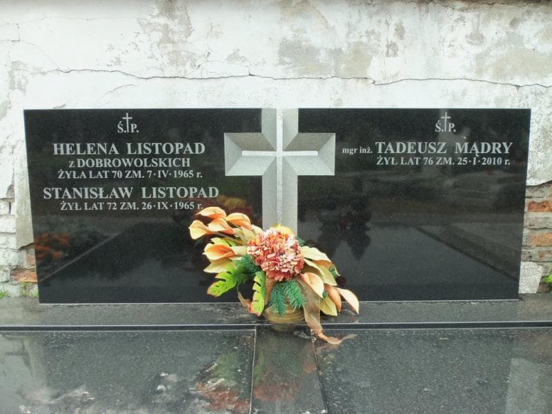 Zdjęcie grobu Stanisław Listopad (2)