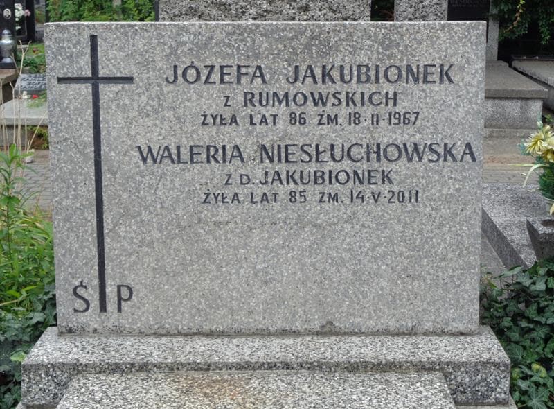 Zdjęcie grobu Józefa Jakubionek (2)