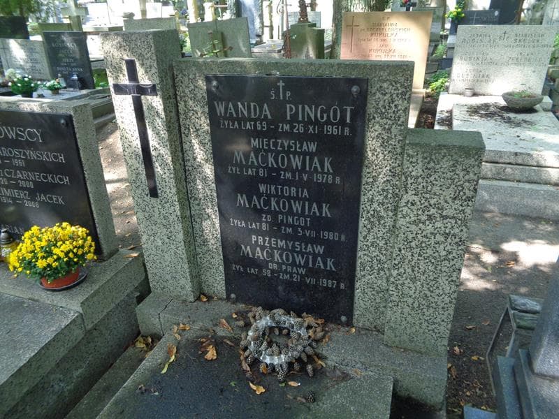 Zdjęcie grobu Wanda Pingot (2)