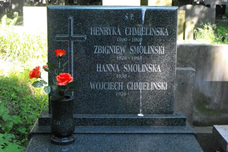 Zdjęcie grobu Henryka Chmielińska (2)