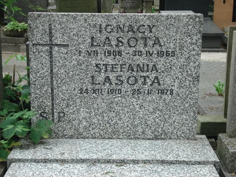 Zdjęcie grobu Stefania Lasota (2)