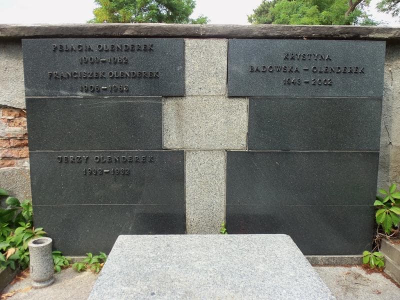 Zdjęcie grobu Franciszek Olenderek (2)