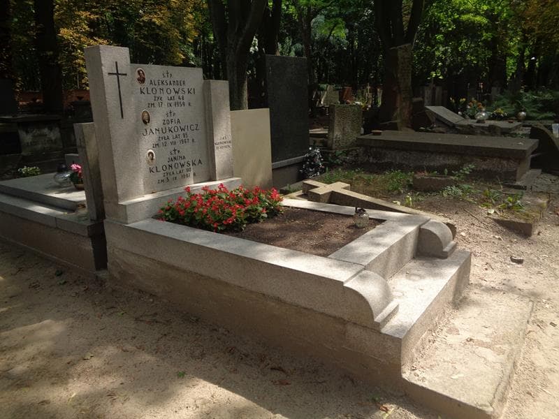 Zdjęcie grobu: Aleksander Klonowski