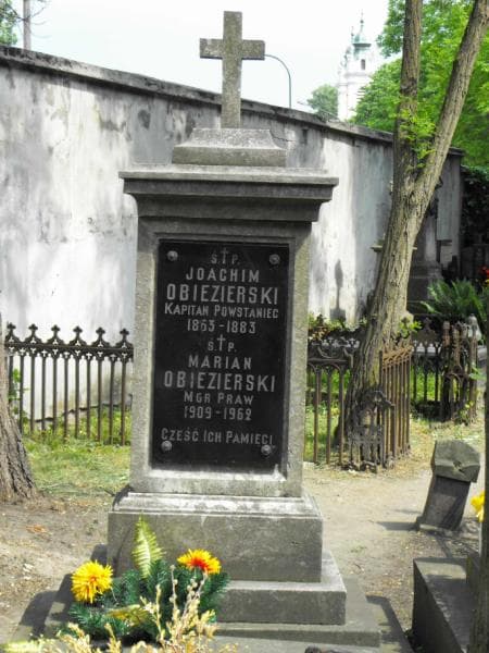 Zdjęcie grobu Joachim Obiezierski (2)