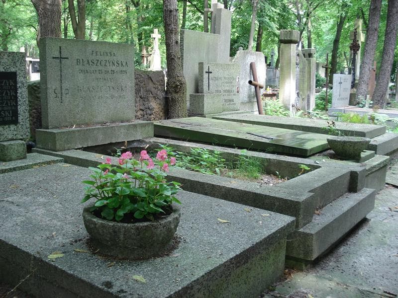 Zdjęcie grobu Feliksa Błaszczyńska (1)