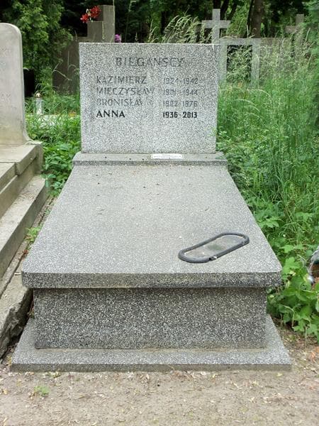 Zdjęcie grobu: Anna Biegańska
