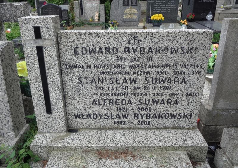 Zdjęcie grobu Edward Rybakowski (2)