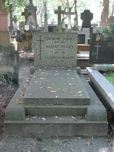 Zdjęcie grobu: Czesław Madey