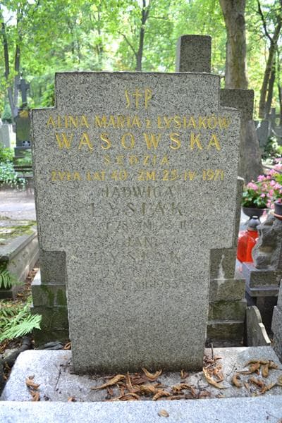 Zdjęcie grobu Alina Maria Wasowska (2)