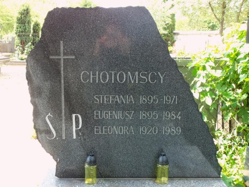 Zdjęcie grobu Stefania Chotomska (2)