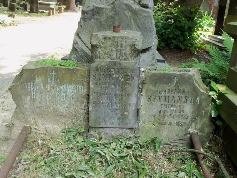 Zdjęcie grobu Wacława Berger (2)