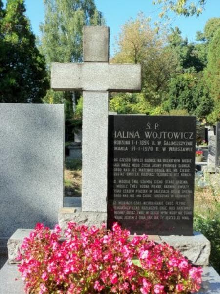 Zdjęcie grobu Halina Wojtowicz (2)