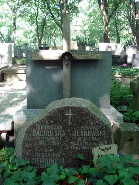 Zdjęcie grobu Franciszka Bachulska (2)
