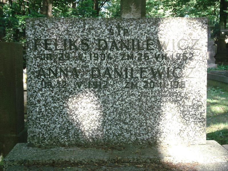 Zdjęcie grobu Feliks Danilewicz (1)