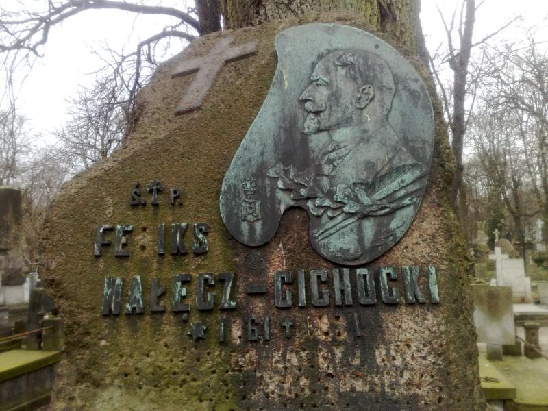Zdjęcie grobu Feliks Nałęcz-Cichocki (2)