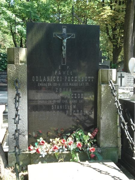 Zdjęcie grobu Stanisław Odlanicki-Poczobutt (2)